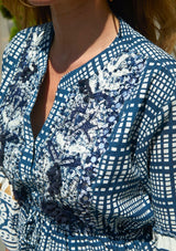 ibBan Women's Long Tunic Cheka | Artisan | One Size