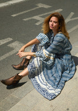 ibBan Women's Long Tunic Cheka | Artisan | One Size