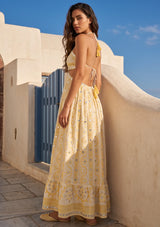 ibBan Women's Hand Embroidered Sleeveless  Dress - Adiba