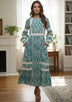 Ibban Cotton Summer Long Dress -Raya