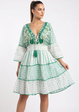 Robe courte femme ibBan Basima | Dentelle à paillettes | Occasion spéciale | Taille unique
