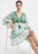 Robe courte femme ibBan Basima | Dentelle à paillettes | Occasion spéciale | Taille unique
