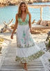 Women's Cotton Maxi Dress V-Neck - Ulani