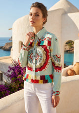 ibBan Hand Embroidered Summer Jacket for Women | Artisan Luxury Fashion - Sara