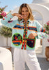 Designer Embroidered Cotton Canvas Jacket for Women | ibBan Collection - Ania