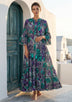 ibBan Premium Printed Cotton Long Tunic Dress -Lara Tunic