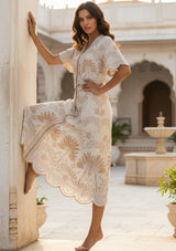 Women's Cotton Top & Skirt - Rifat