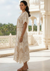 Women's Cotton Top & Skirt - Rifat