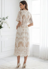 Vestido largo de algodón para mujer - Rifat