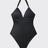 ibBan Suncoast black one-piece swimsuit ruched waist detail