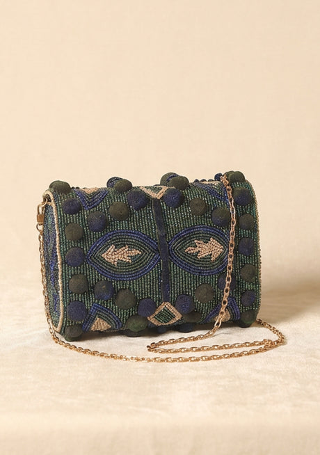 Bolso de lona bordado para mujer - Reina
