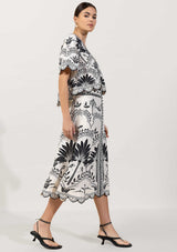 Women's Cotton Top & Skirt - Rifat