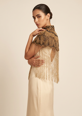 ibBan Embellished Net Beaded Neckwear Cap - Lizra