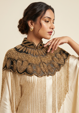 ibBan Embellished Net Beaded Neckwear Cap - Lizra