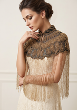 ibBan Embellished Net Beaded Neckwear Cap - Lizra