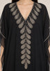 ibBan Women’s Hand Embroidered Georgette Kaftan Dress -Tanzeen