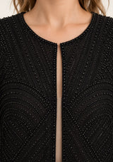 ibBan Women’s  Beaded Jacket and Pant Set - Zarina