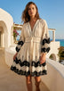 ibBan Cotton Short Dress with Hand Embroidery | Women's Dress -Hira