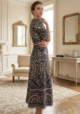ibBan Luxury Hand Embroidered Winter Dress | Designer Occasion Wear for Women Orma