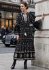 ibBan Hand Embroidered Winter Tunic Dress | Luxury Bohemian Elegance - Melida