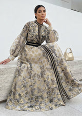 Vestido largo de algodón para mujer - Monifa