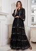 ibBan Women's Hand Embroidered Long Tunic Dress -Corina Long Tunic