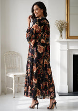 IbBan Printed Cotton Long Tunic for Women - Husana