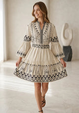 ibBan Hand Embroidered Short Tunic for Women - Meerab