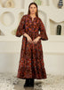 ibBan Cotton Schiffli Embroidered Long Tunic Dress - Brsa