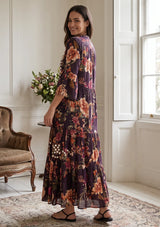 IbBan Printed Cotton Long Tunic for Women - Husana