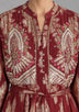 ibBan Embellished Lurex Long Dress with Metallic - Varsha