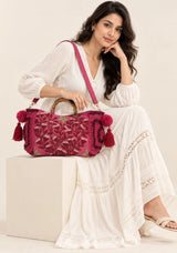 ibBan Embellished hand Embroidery Tote Bag - Seba