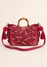 ibBan Embellished hand Embroidery Tote Bag - Seba