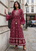 ibBan Hand Embroidered Winter Tunic Dress | Luxury Bohemian Elegance - Melida