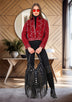 ibBan Women's Winter Hand Embroidered Jacket | Luxury Designer - Inshi