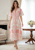 Vestido largo de algodón para mujer - Rifat