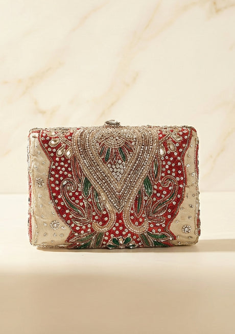 Bolso de lona bordado para mujer - Lehnga