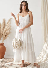 ibBan Embellished hand Embroidery Bucket Bag - Loana