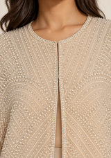 ibBan Women’s  Beaded Jacket and Pant Set - Zarina