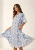 Vestido caftán de algodón para mujer - Rifat
