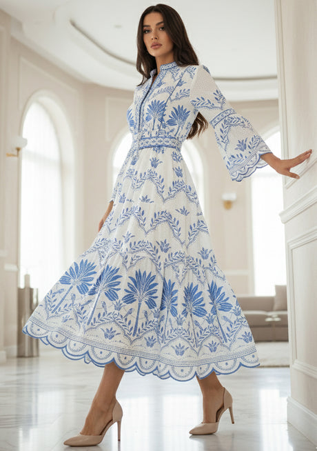 Túnica Larga de Algodón para Mujer - Rifat