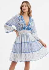 Robe courte femme ibBan Basima | Dentelle à paillettes | Occasion spéciale | Taille unique