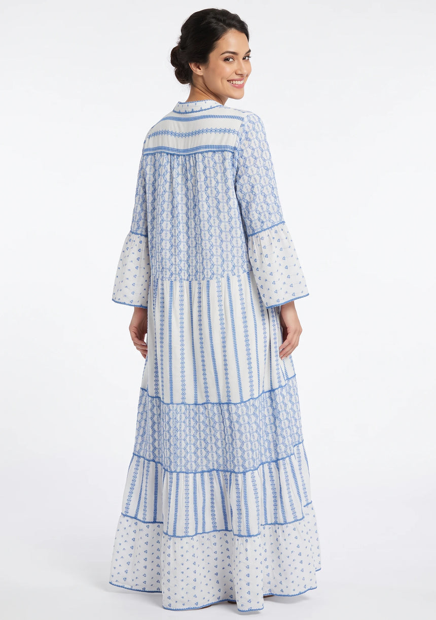 Tunique longue femme ibBan Basima | Paillettes sur toute la longueur | Occasion spéciale | Taille unique