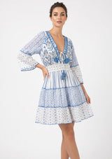 Robe courte femme ibBan Basima | Dentelle à paillettes | Occasion spéciale | Taille unique