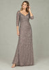 ibBan Women’s Party Long Dress with Hand Embroidery -Sobia