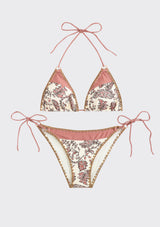 Conjunto de bikini estampado para mujer con tirantes ajustables - Sugar