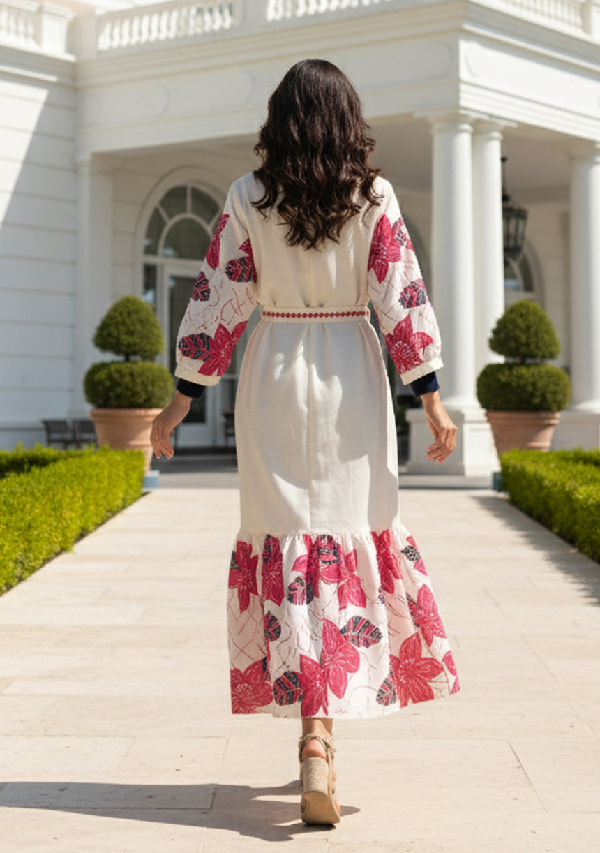 Maxivestido de algodón para mujer - Alma