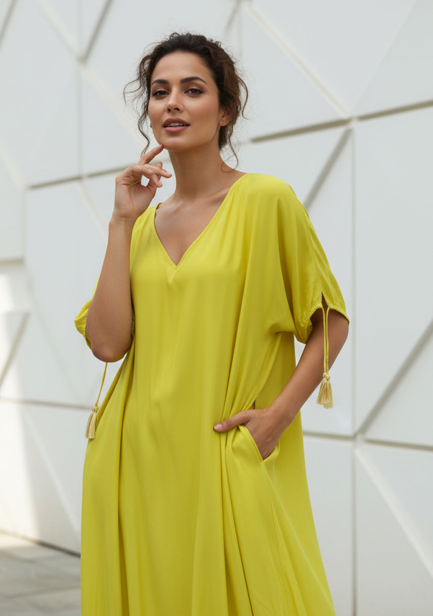 Yellow Maxi Dress