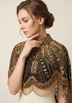 ibBan Embellished Net Beaded Neckwear - Ela
