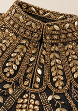 ibBan Embellished Net Beaded Neckwear - Ela